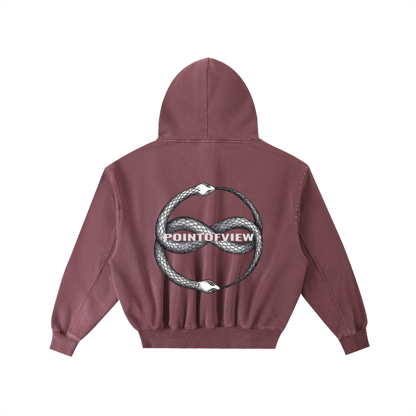 Snake POV Frayed Enzyme Hoodie
