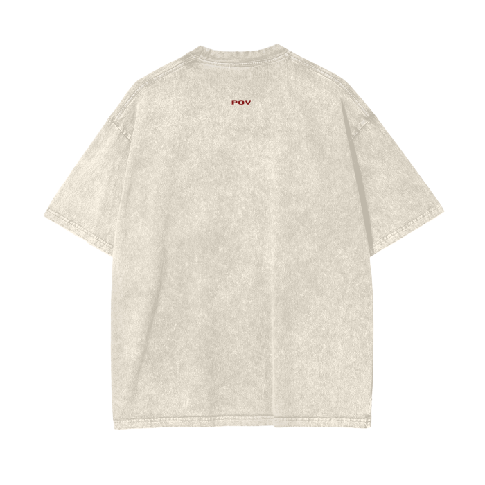 "POV" HUMBLE Acid Wash Shirt