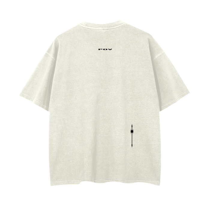 "POV" Stretch Cross Vintage Wash Shirt