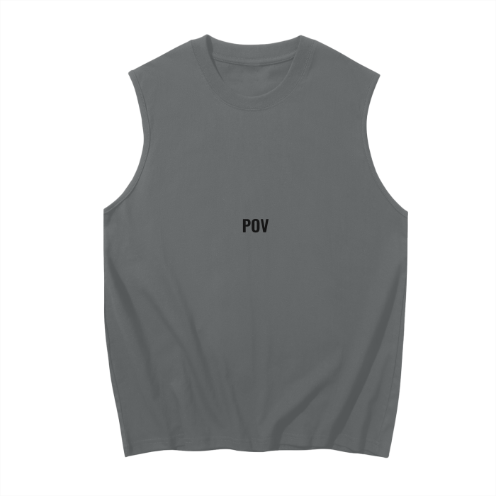 "POV" Sleeveless Shirt