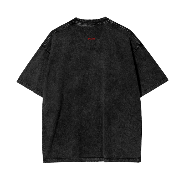 "POV" HUMBLE Acid Wash Shirt