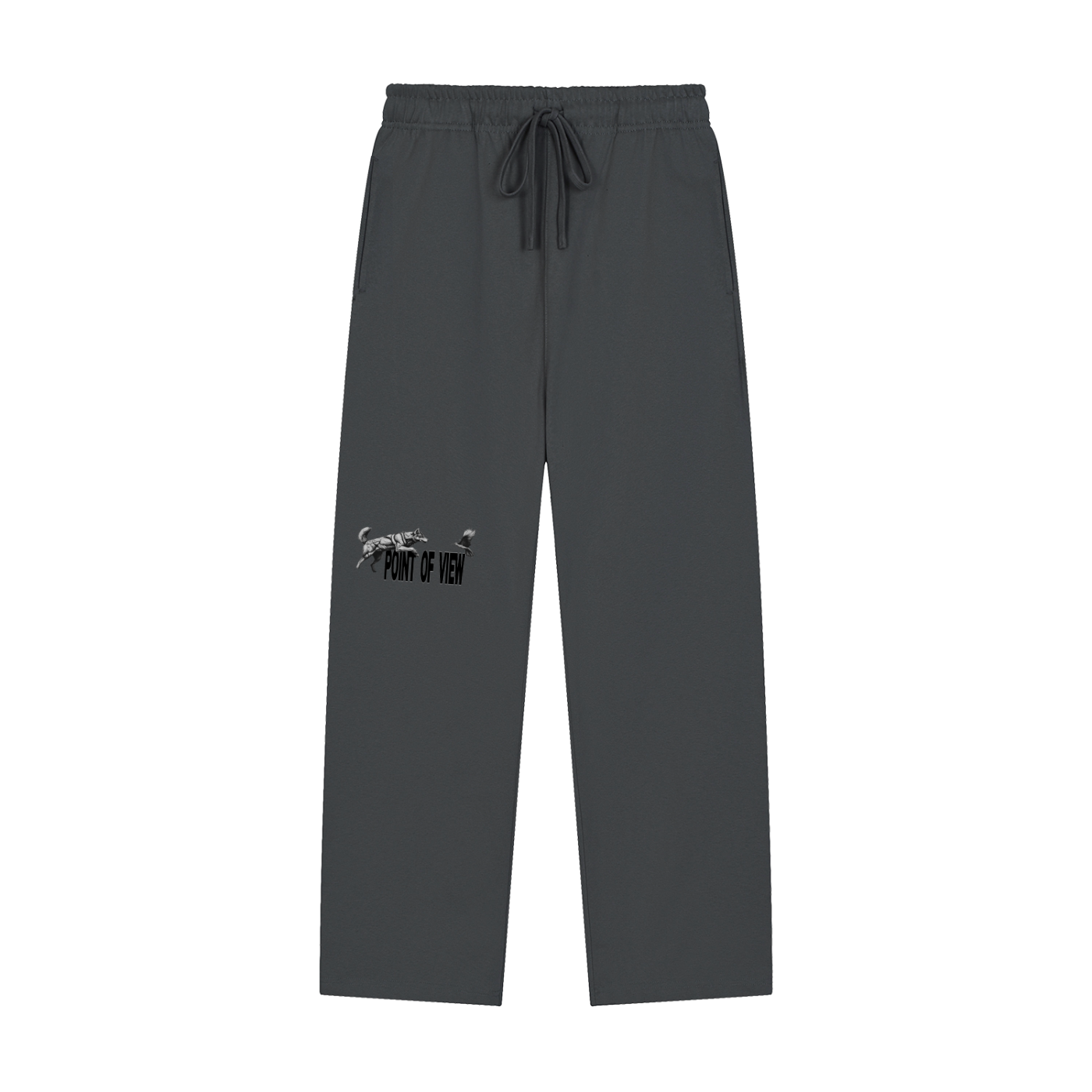 POV Solid Color Straight-Leg Sweatpants