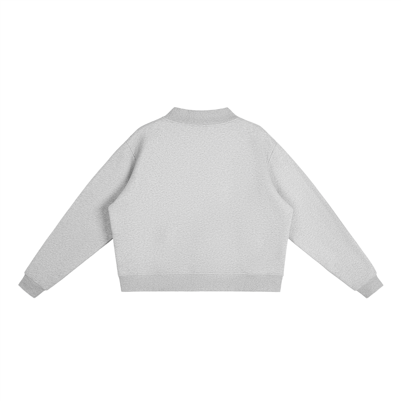 POV Fleece Mock-Neck Crew Sweatshirt