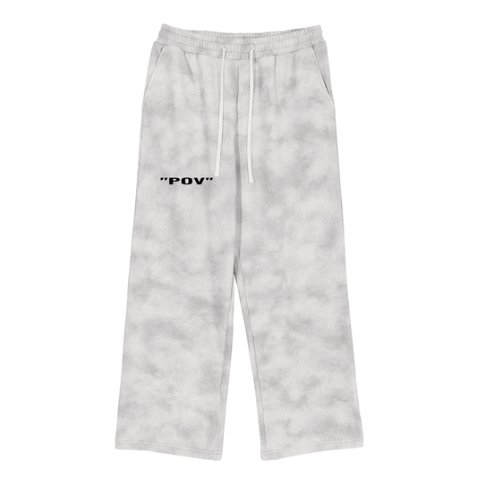 Wide Bottom Sweatpants