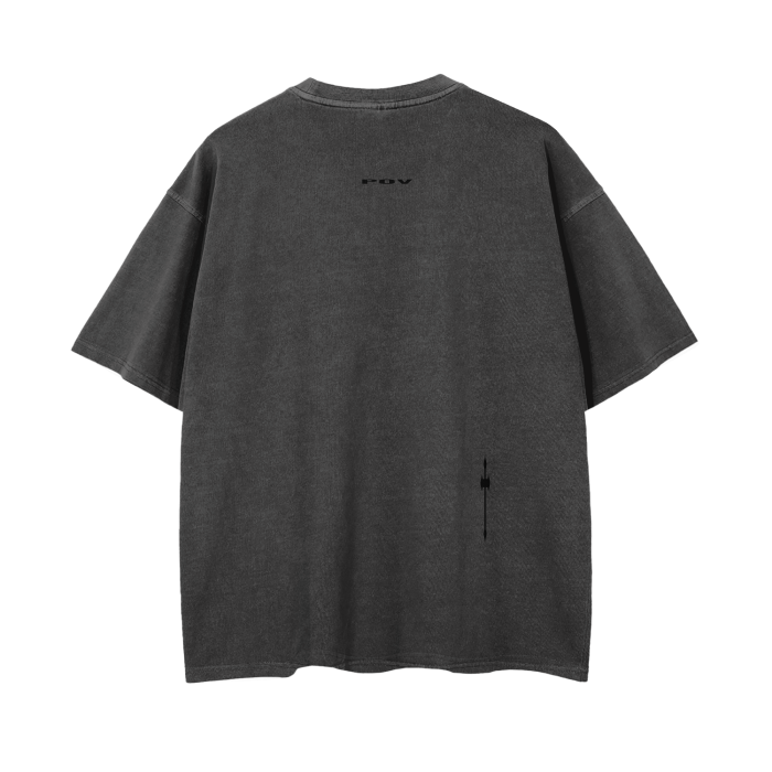 "POV" Stretch Cross Vintage Wash Shirt