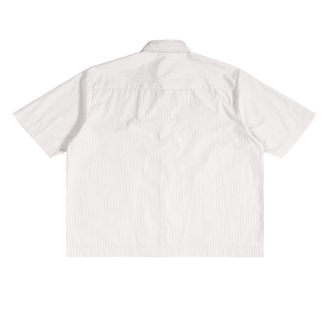 POV Oversized Vertical Stripe Boxy Shirt