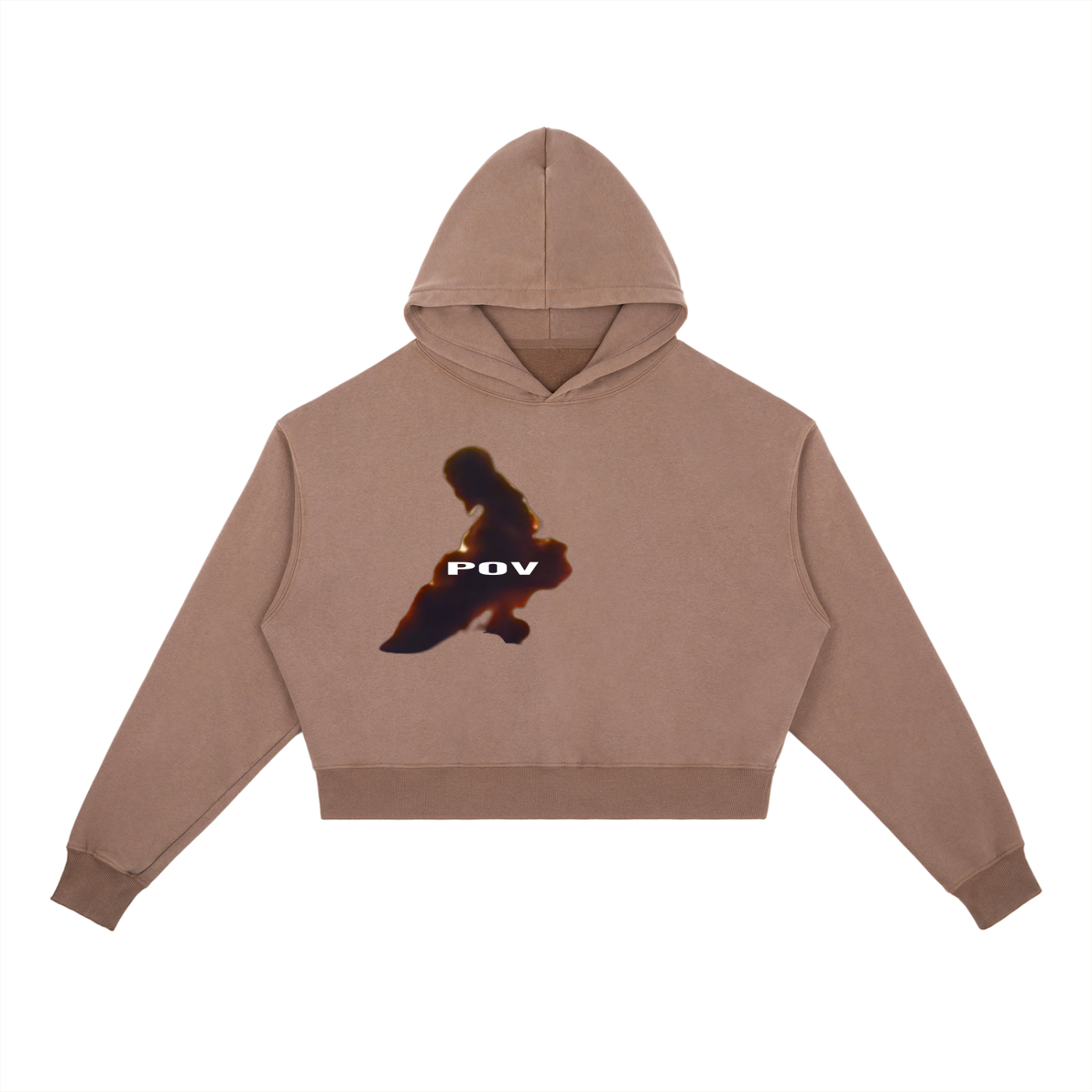 POV God Did Washed Heavyweight Hoodie