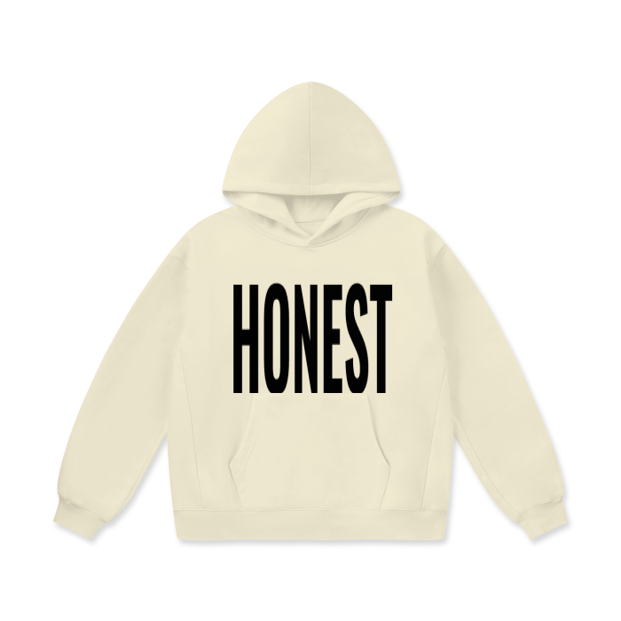 "HONEST" Point of View Oversized Hoodie