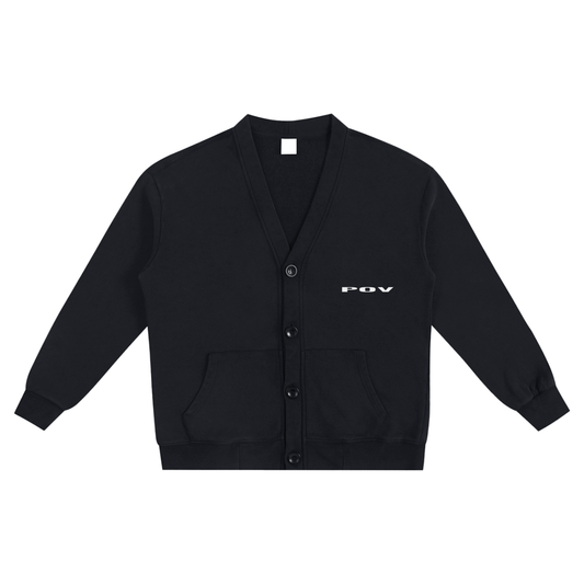 POV Snow Washed Cardigan W/ Pockets