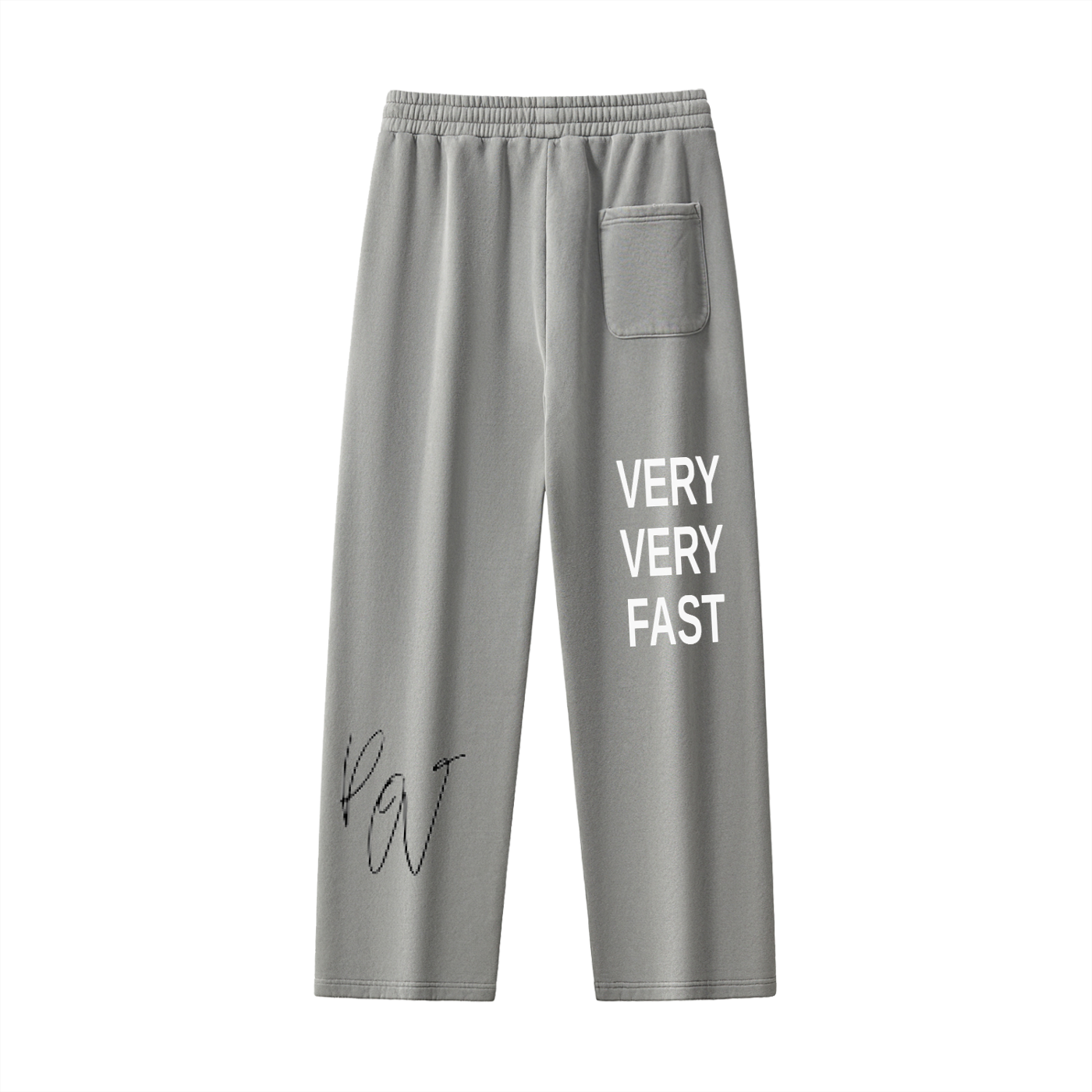 POV VERY VERY FAST Enzyme Washed Fleece Sweatpants