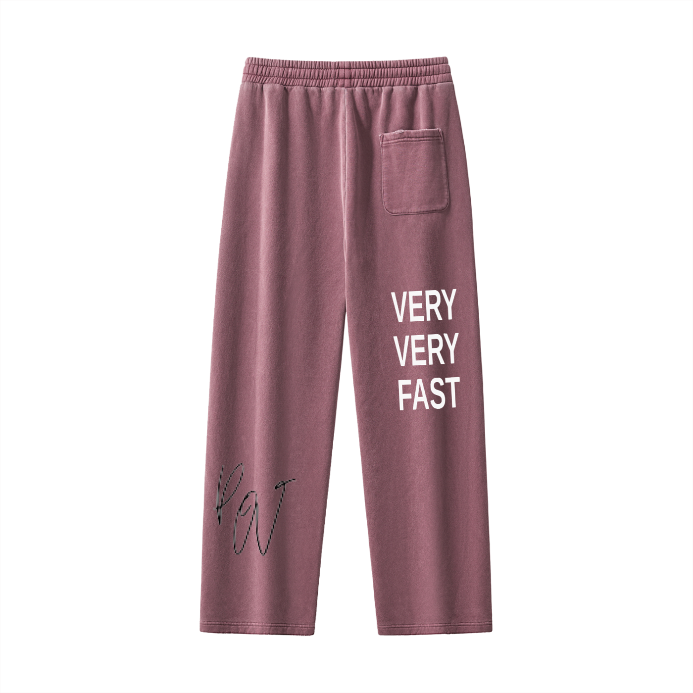 POV VERY VERY FAST Enzyme Washed Fleece Sweatpants