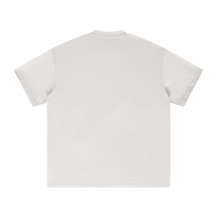 "POINT OF VIEW" Stretched Center Logo Shirt