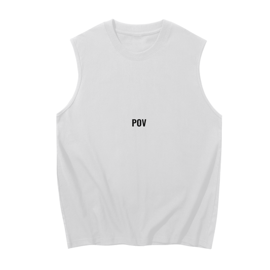 "POV" Sleeveless Shirt