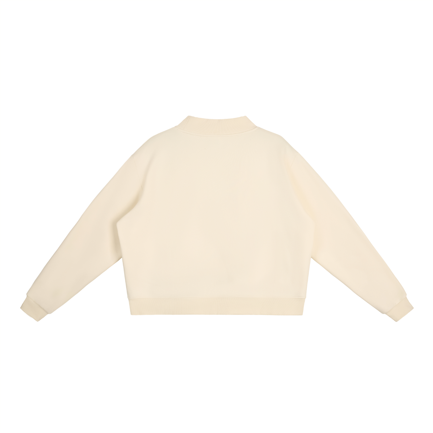 POV Fleece Mock-Neck Crew Sweatshirt