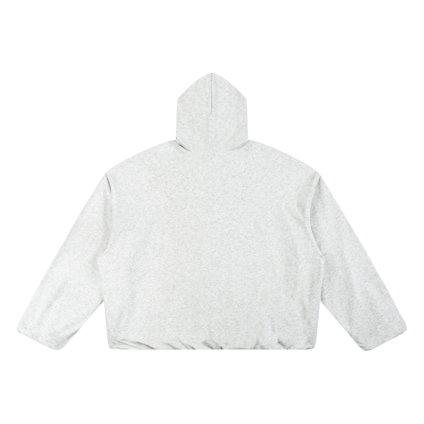 POV Boxy Gather-Hem Hoodie