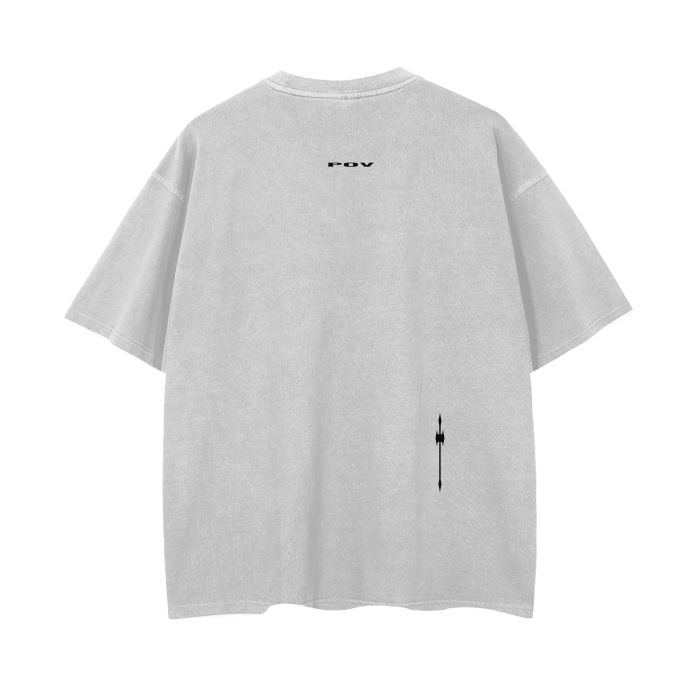 "POV" Stretch Cross Vintage Wash Shirt