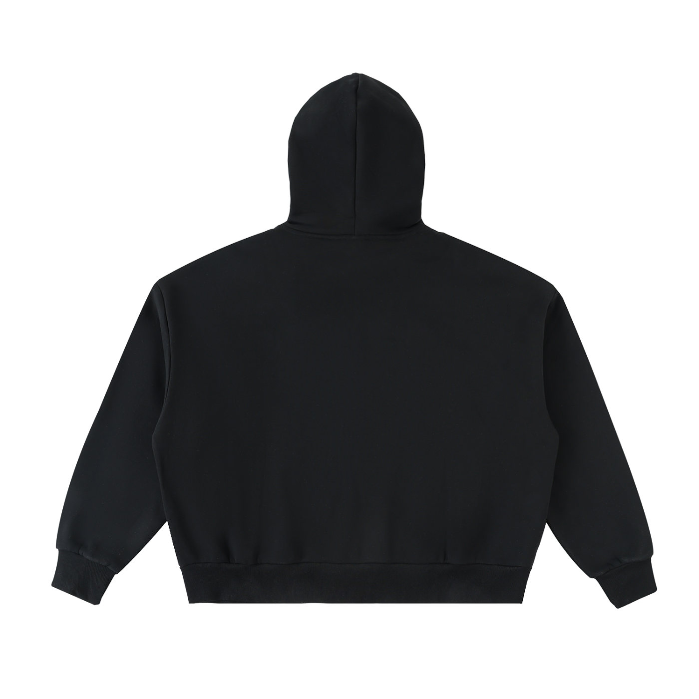 POV Fleeced Full-Zip Boxy Hoodie