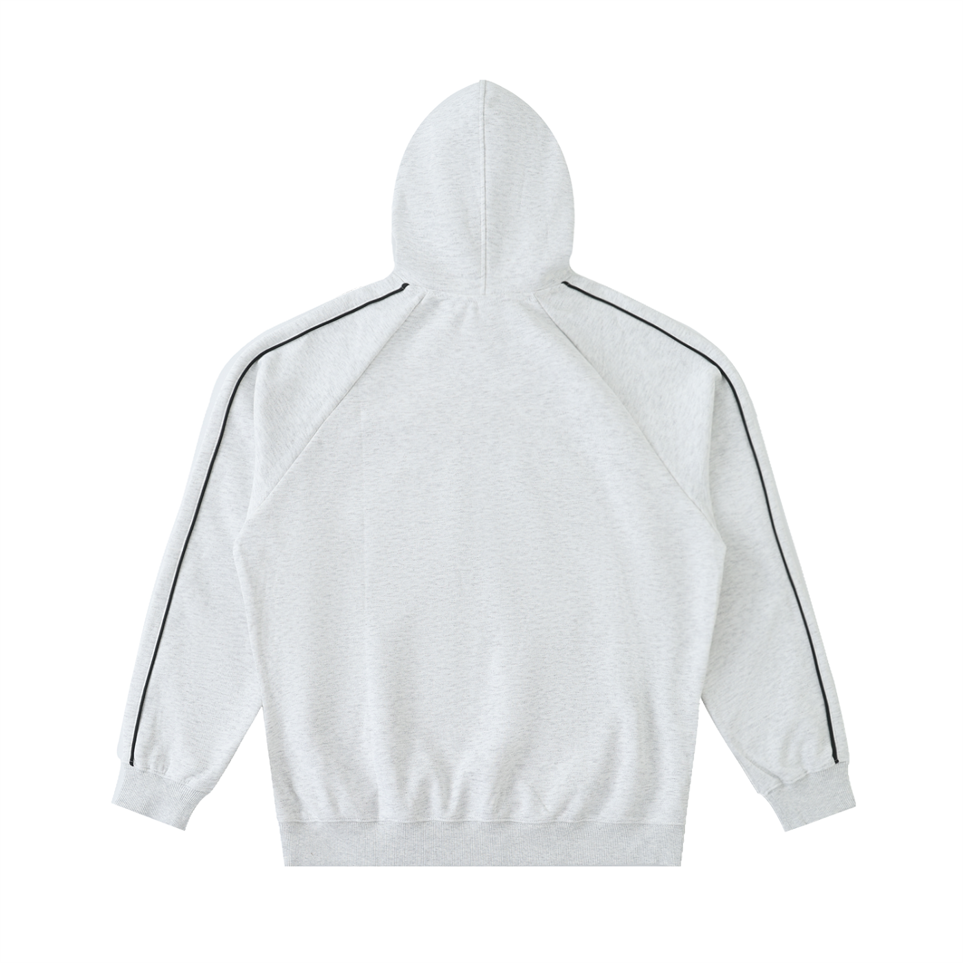 POV Contrast Piping Raglan Hoodie