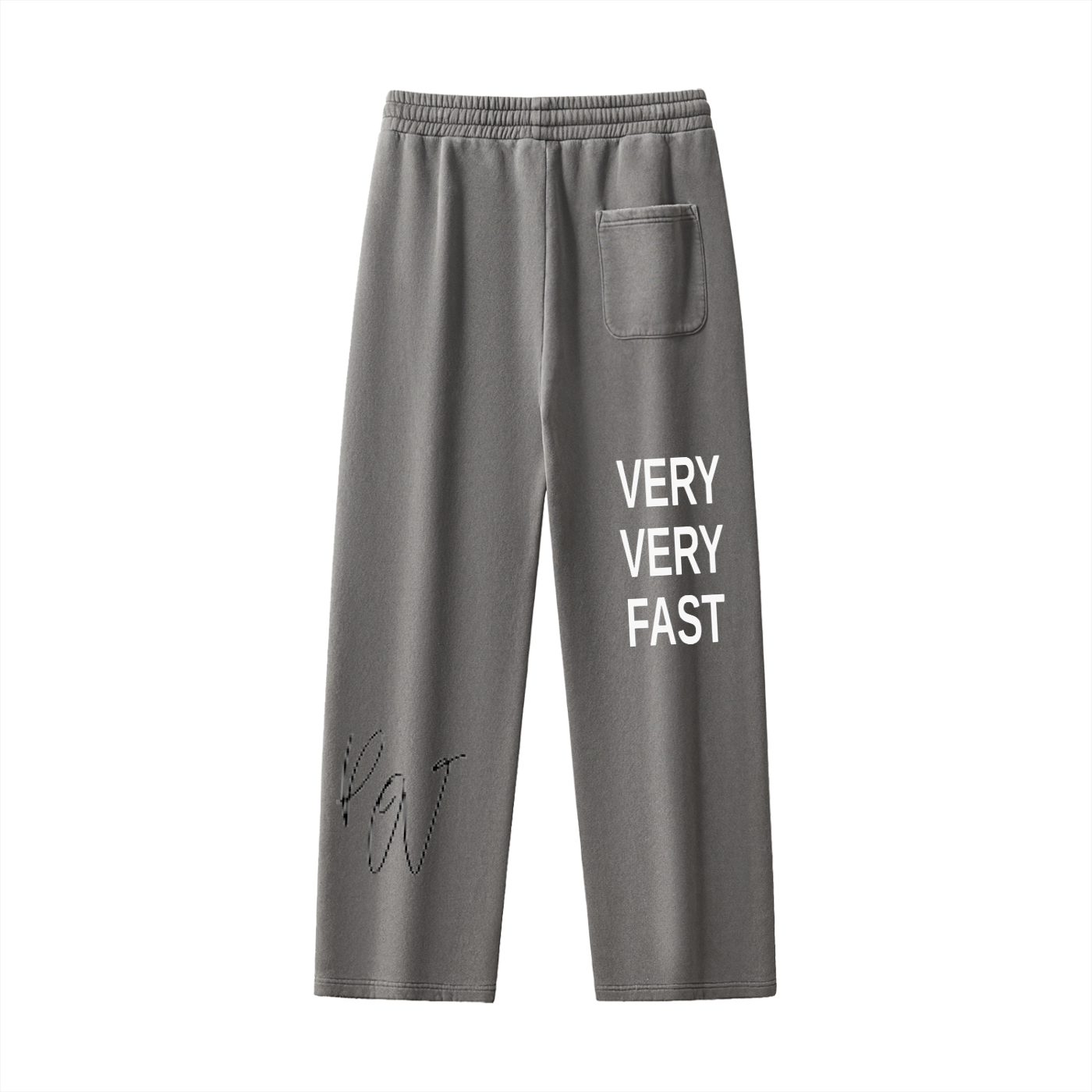 POV VERY VERY FAST Enzyme Washed Fleece Sweatpants