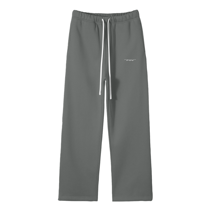 "POV" Fleece Straight Leg Pants
