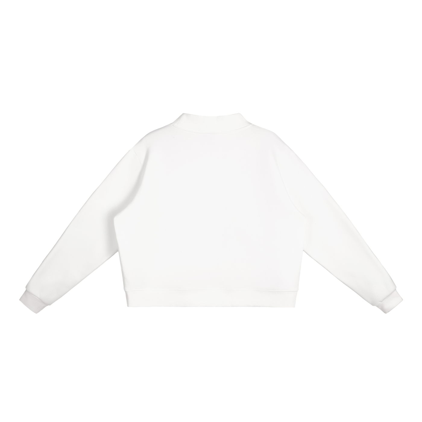 POV Fleece Mock-Neck Crew Sweatshirt