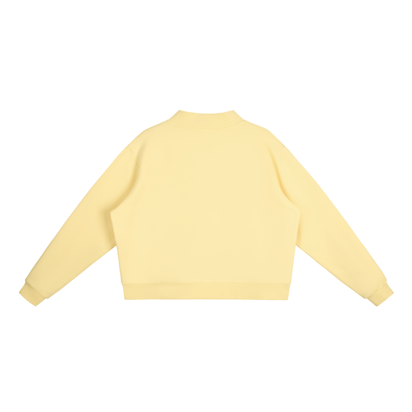 POV Fleece Mock-Neck Crew Sweatshirt
