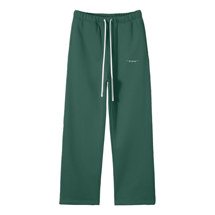 "POV" Fleece Straight Leg Pants