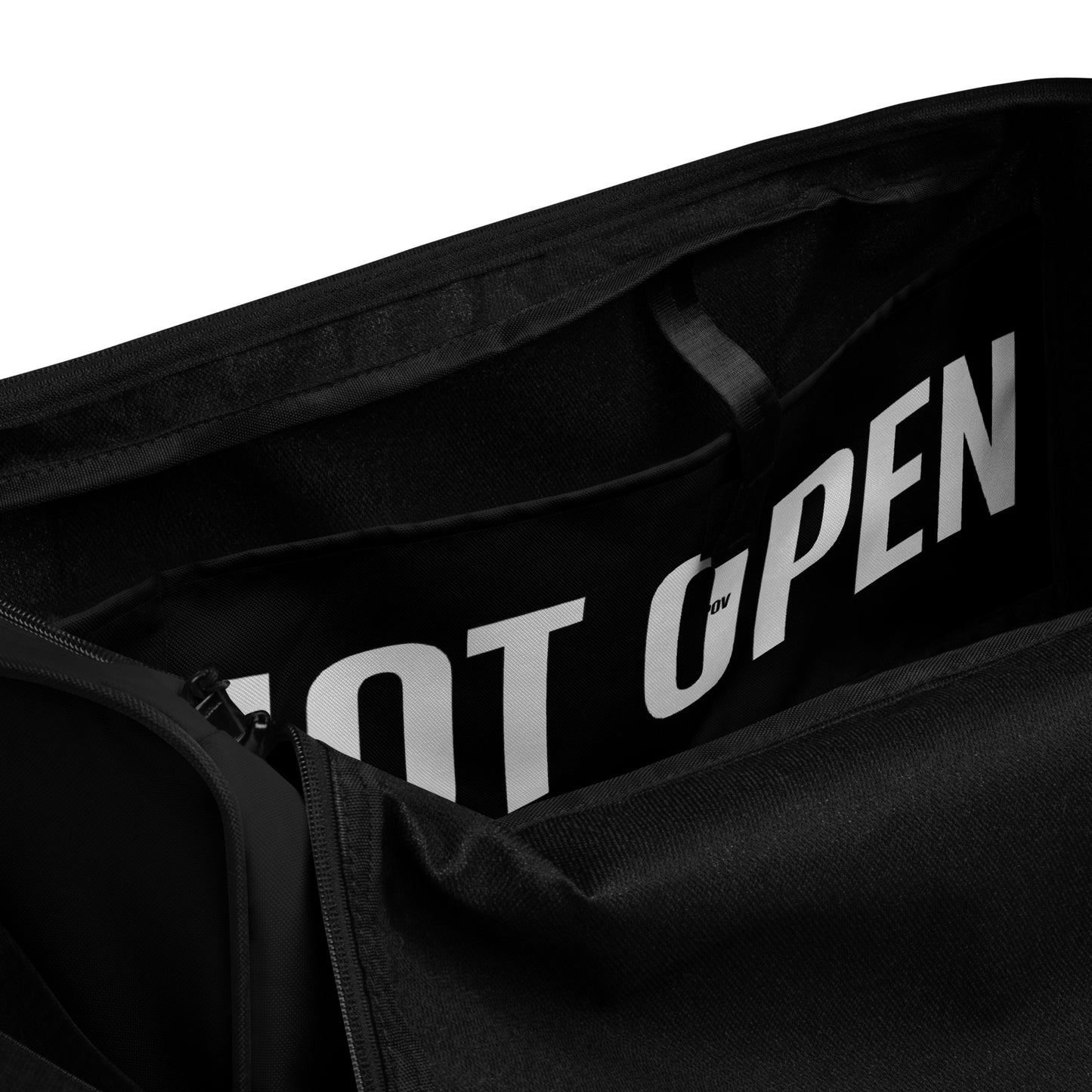 "POV" DO NOT OPEN Duffle Bag