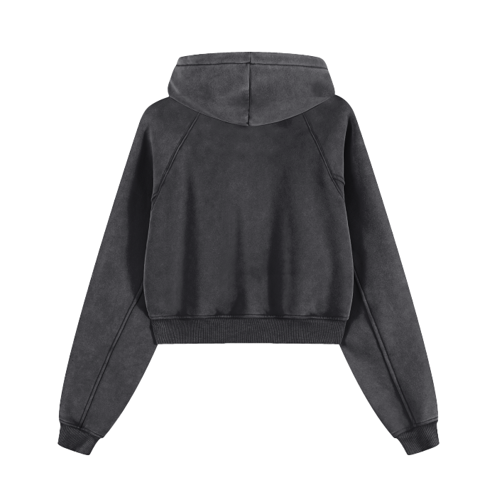 "POV" Cropped Hoodie