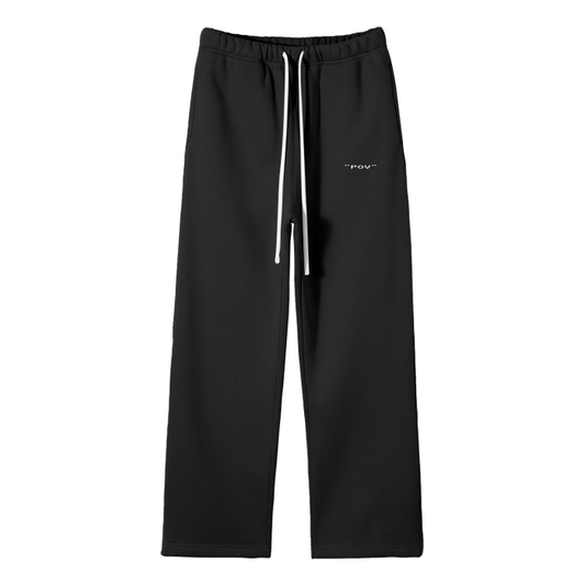 "POV" Fleece Straight Leg Pants