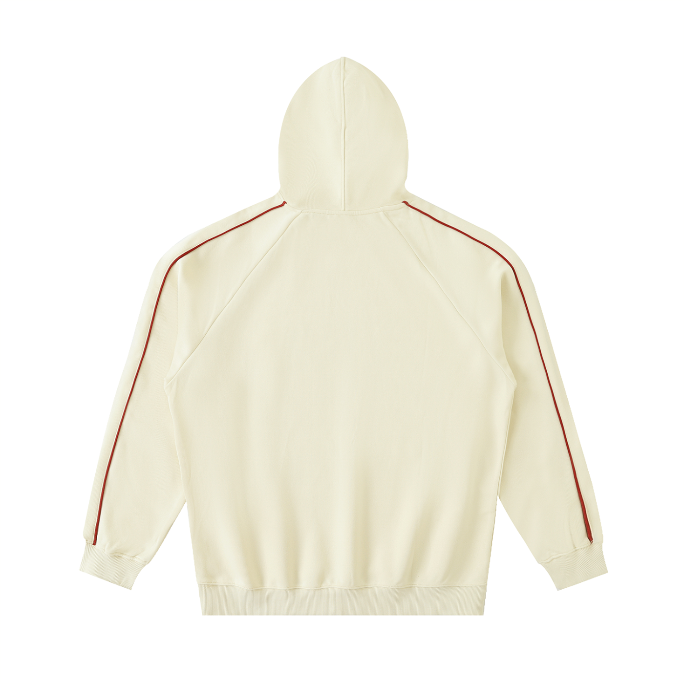 POV Contrast Piping Raglan Hoodie