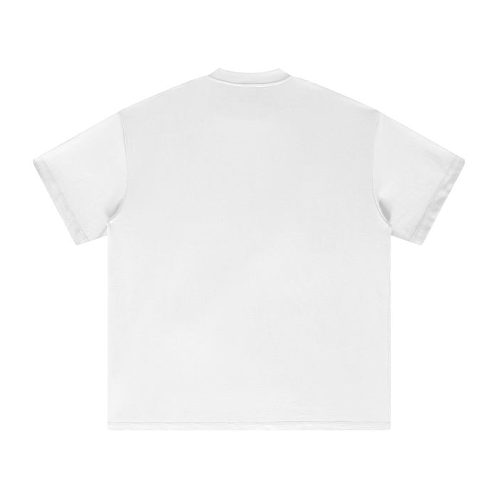 "POINT OF VIEW" Stretched Center Logo Shirt