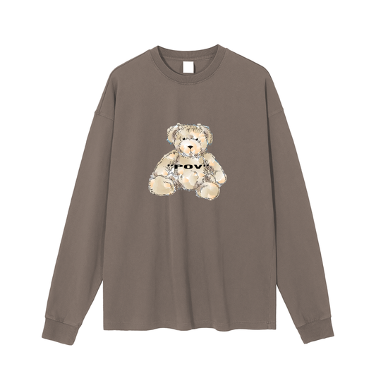 "POV" Teddy Long Sleeve T-shirt