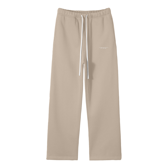 "POV" Fleece Straight Leg Pants