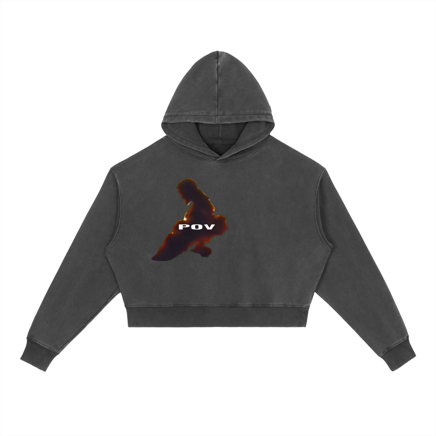 POV God Did Washed Heavyweight Hoodie