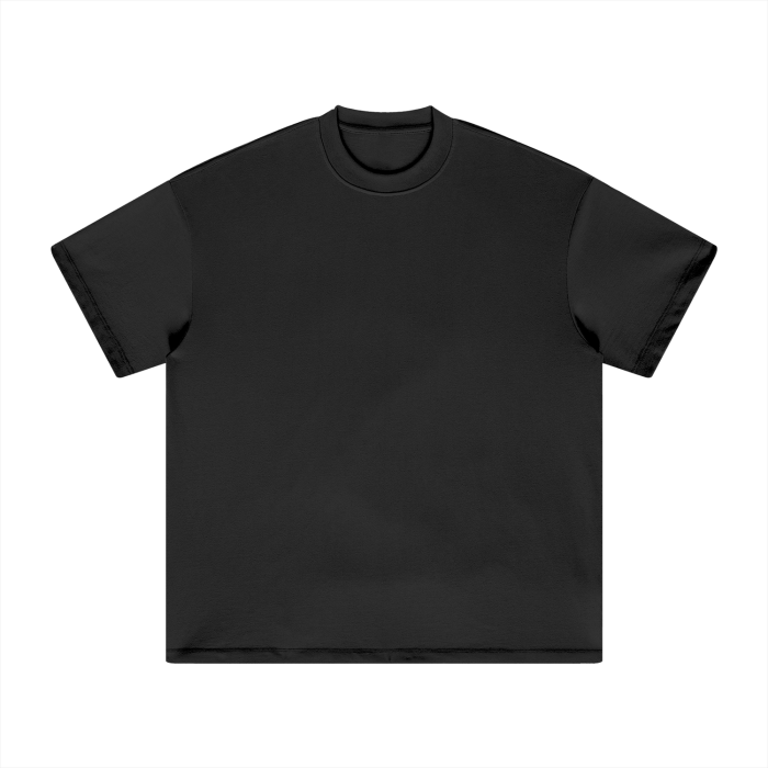 "POINT OF VIEW" Stretched Center Logo Shirt