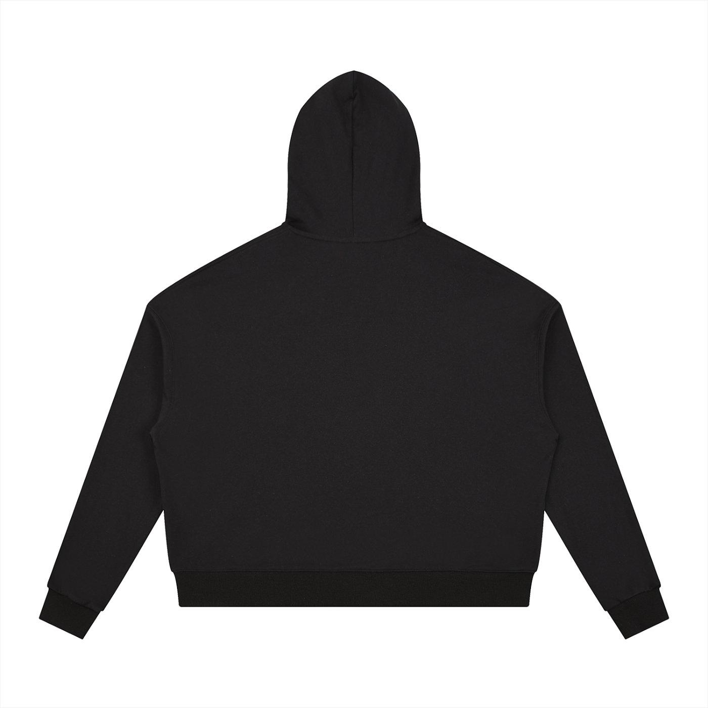 POV Contrast Drawstring Hoodie