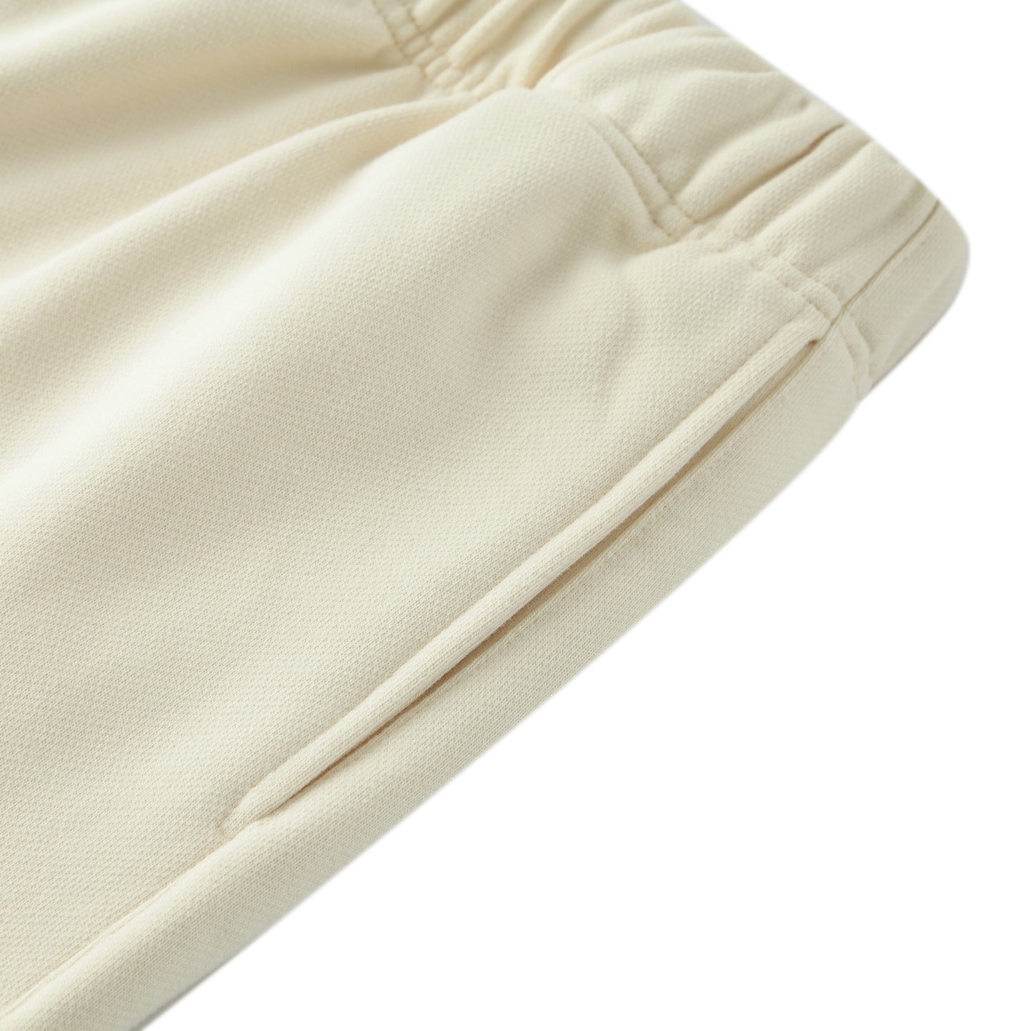 "POV" Heavy Stretched Logo Shorts