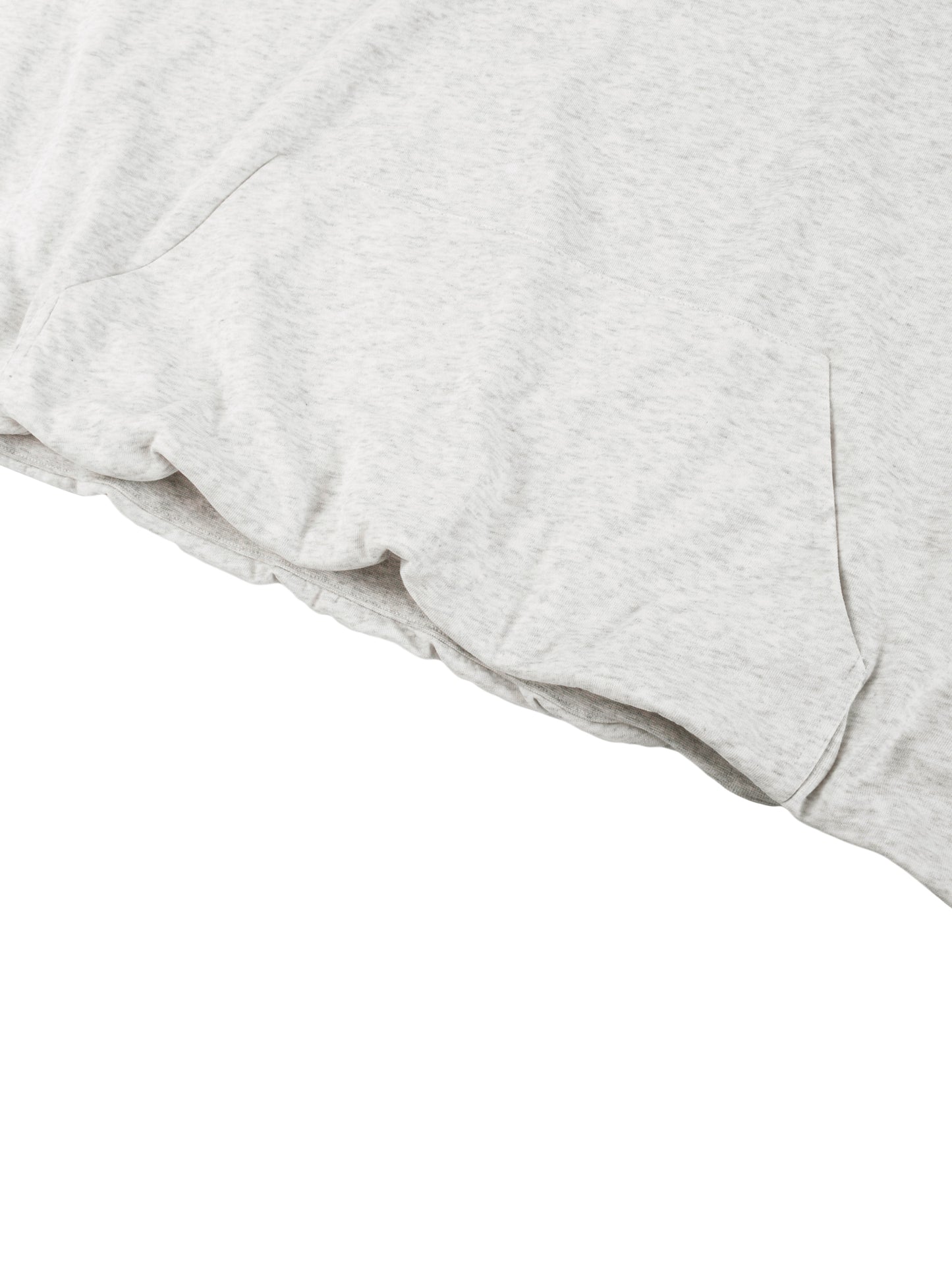 POV Boxy Gather-Hem Hoodie