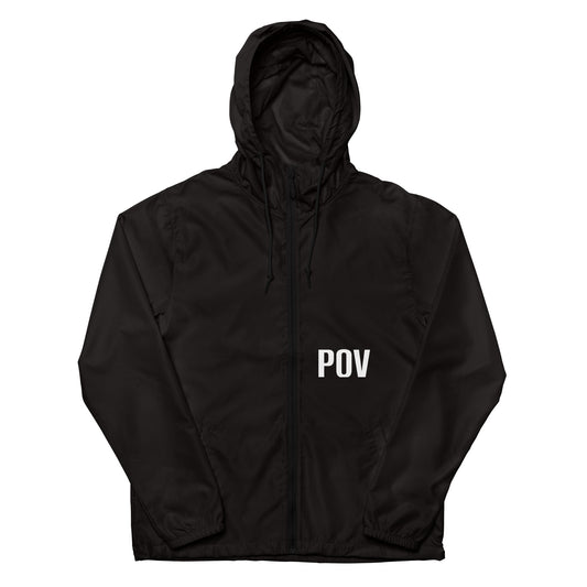 "POV" Launch Limited Edition Black Windbreaker
